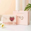 Valentine's Day Roses Love Jewelry Box  Necklace Ring Ear Studs