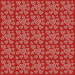 Craft HTV   Red Hearts Pattern
