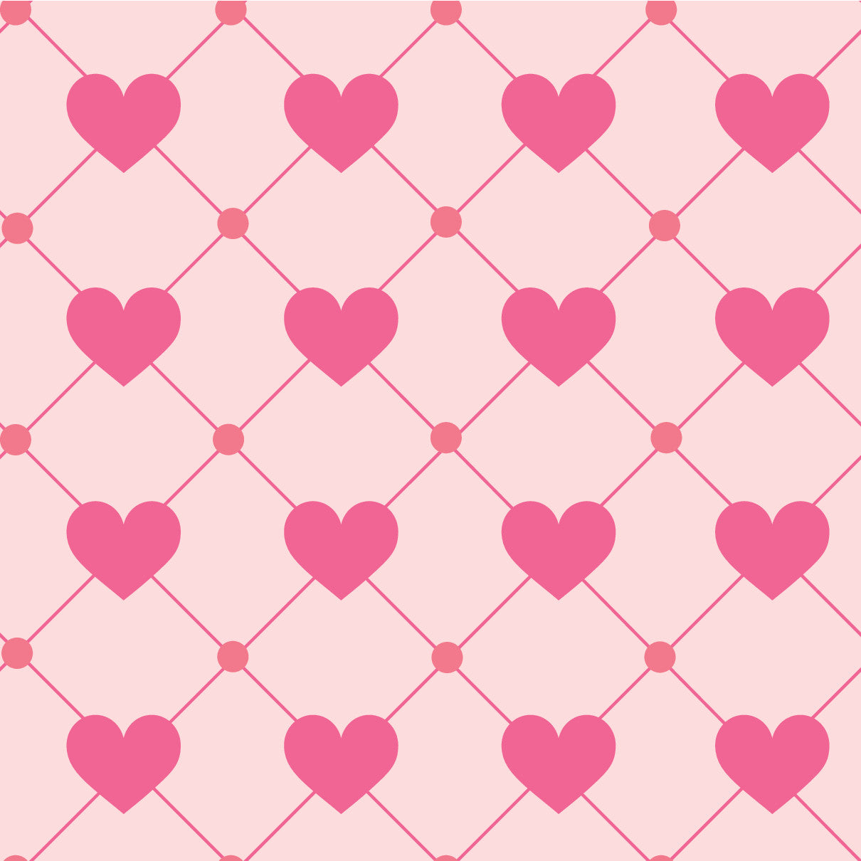 Craft HTV Valentines Geometric Hearts #1