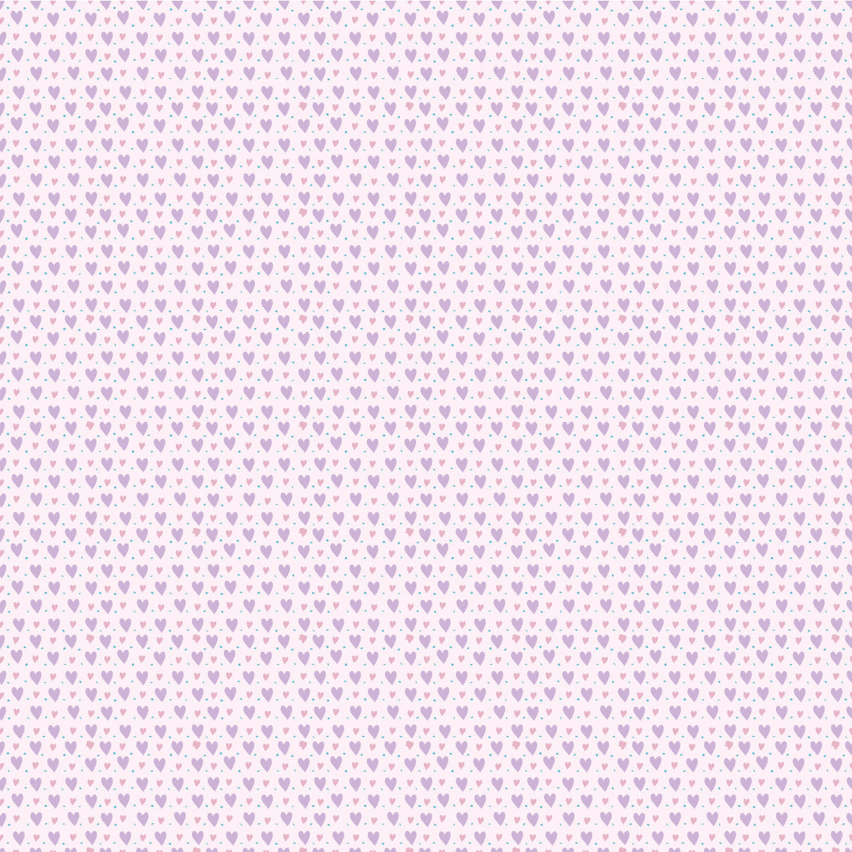 Valentines Hearts Purple HTV #4