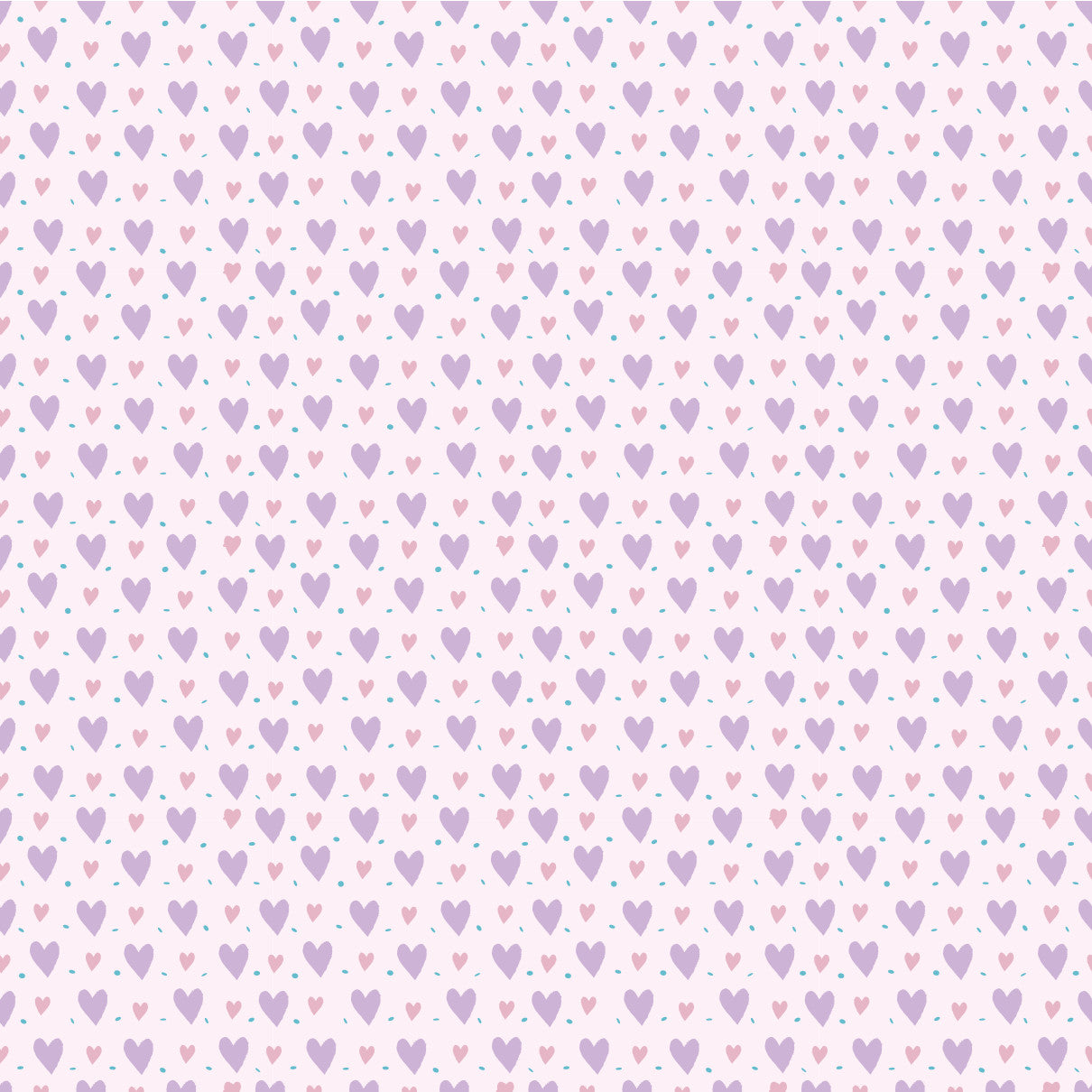 Valentines Hearts Purple HTV #3