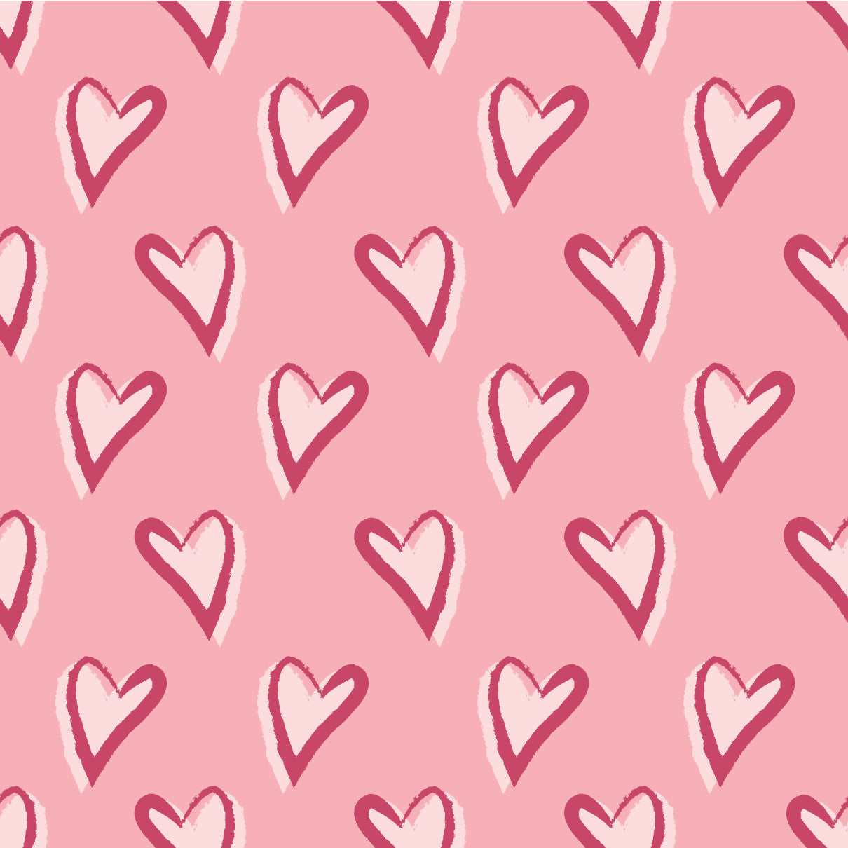 Craft HTV Valentines Hearts Border #1