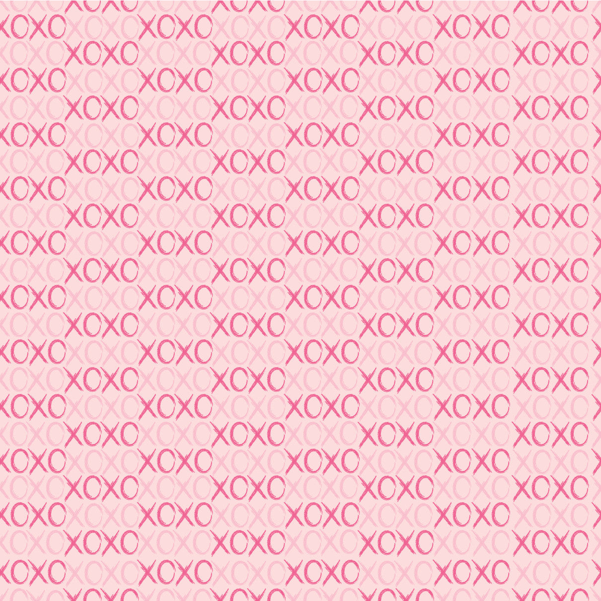 Valentines XOXO Pink Adhesive Vinyl