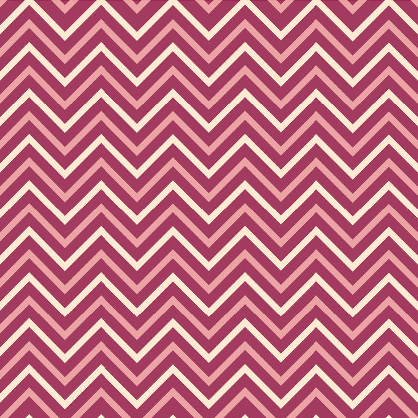 Valentines Zigzag Adhesive Vinyl