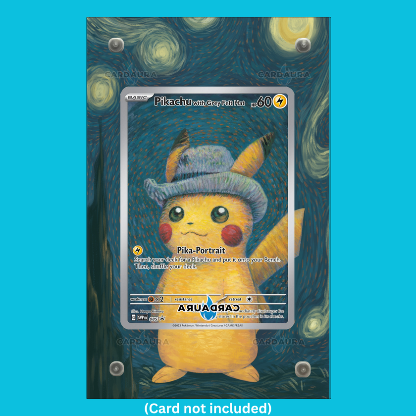 Pikachu with Grey Felt Hat 085 Promo (Ungraded) Display Case