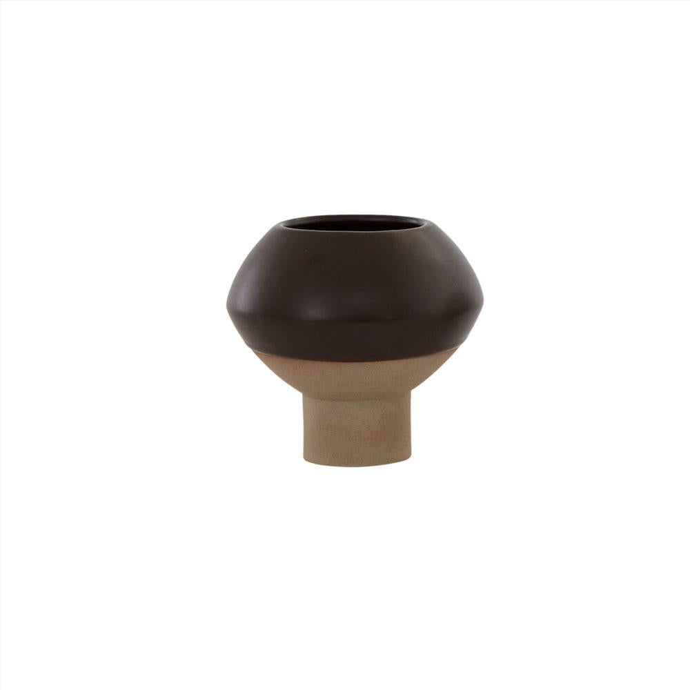 Hagi Mini Vase - Brown