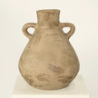 Vase décoratif 2 anses - Taupe