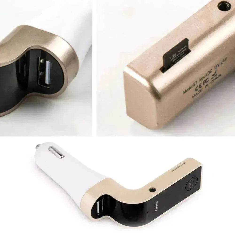 Vehicle Bluetooth Receiver With USB Charger