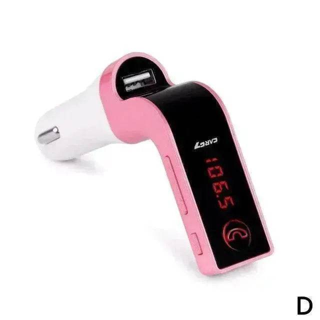 Vehicle Bluetooth Receiver With USB Charger