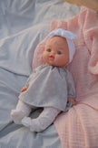 Baby Gordis - Raky with floral blouse and headband - Paola Reina