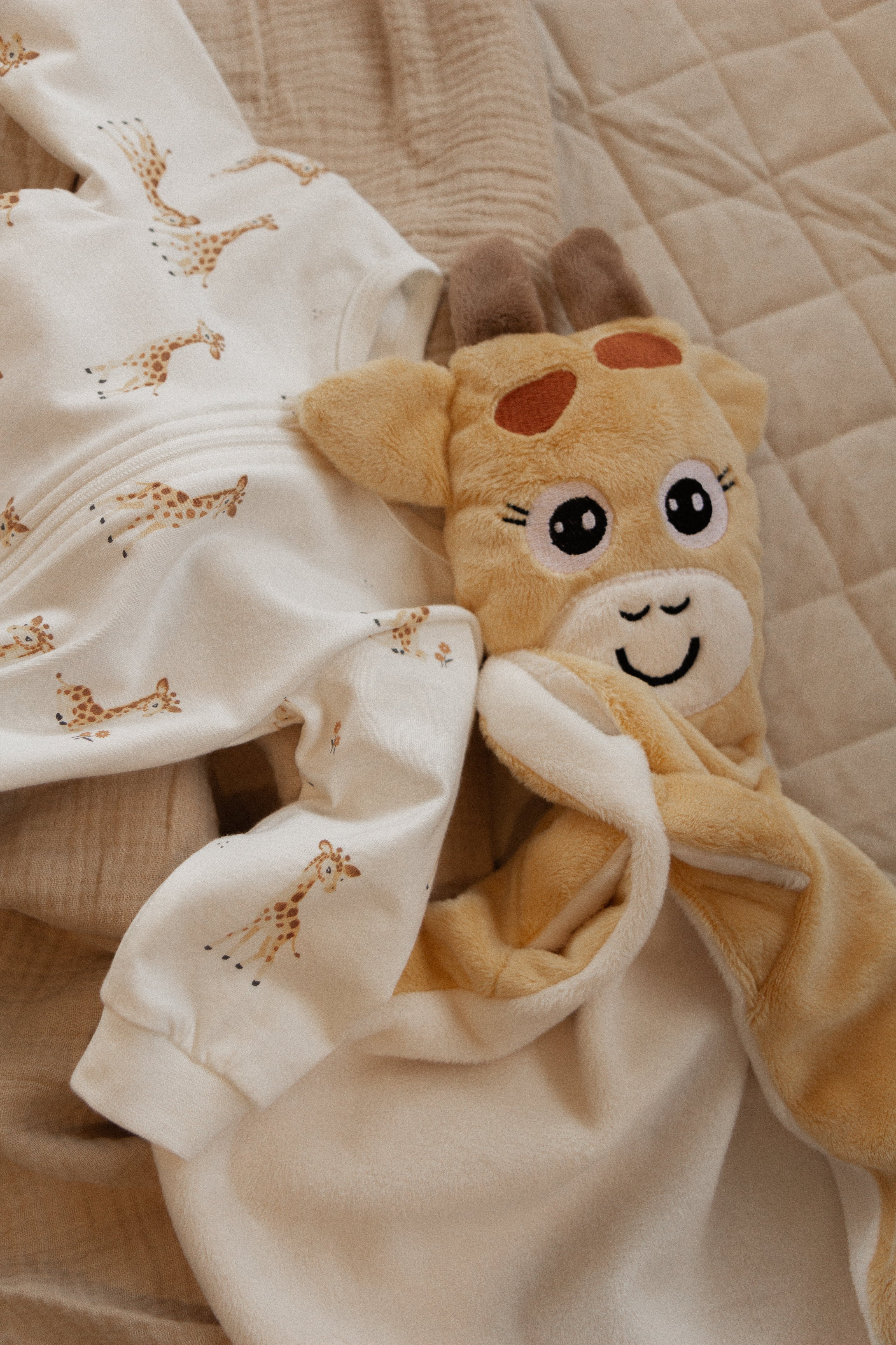 Baby Blankie - Gisèle the giraffe - Veille sur toi