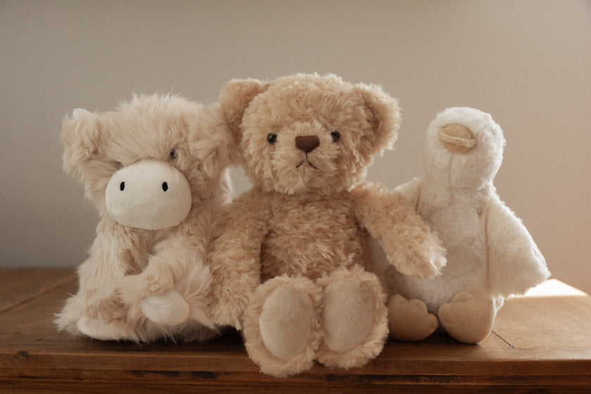 Plush - Hilda the Highland Cow - Beige - Snuggle Bunnies