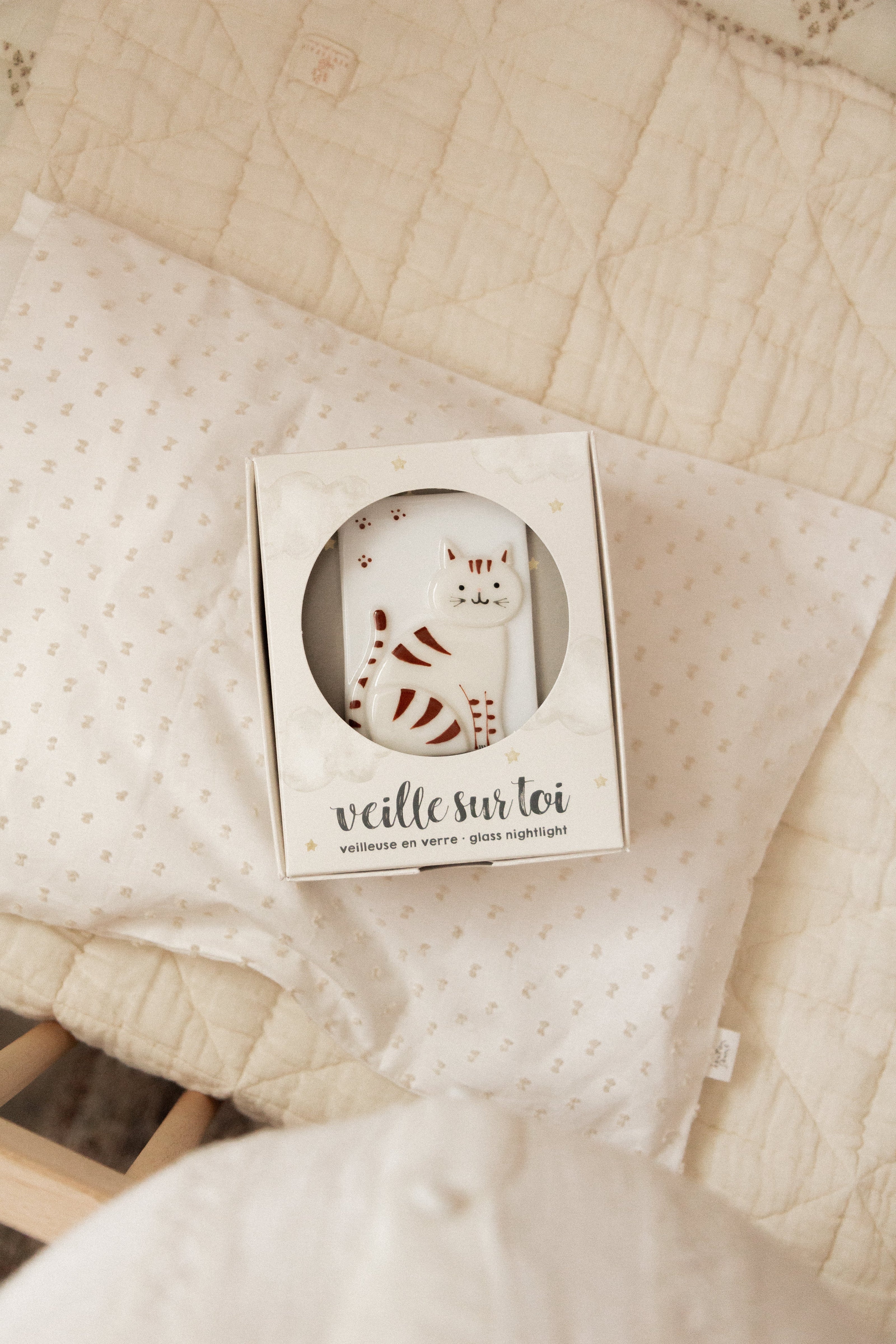 Night light - Cat - Sammy - Veille sur toi