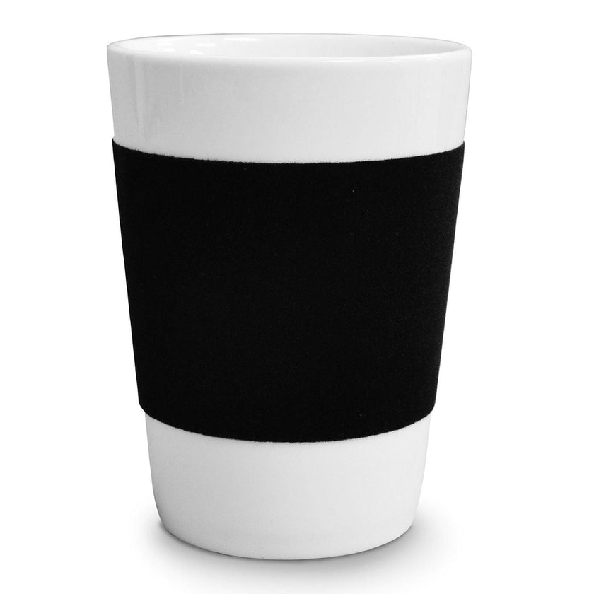 Velour - Black Band Porcelain Mug