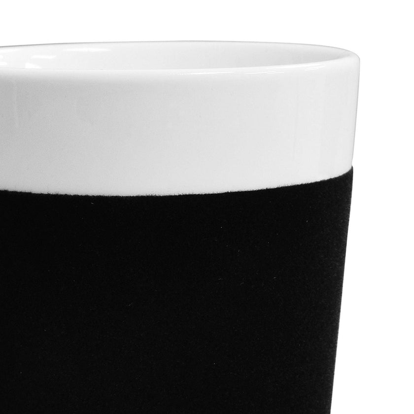 Velour - Black Band Porcelain Mug