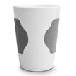 Mug en porcelaine Velour - Bande grise