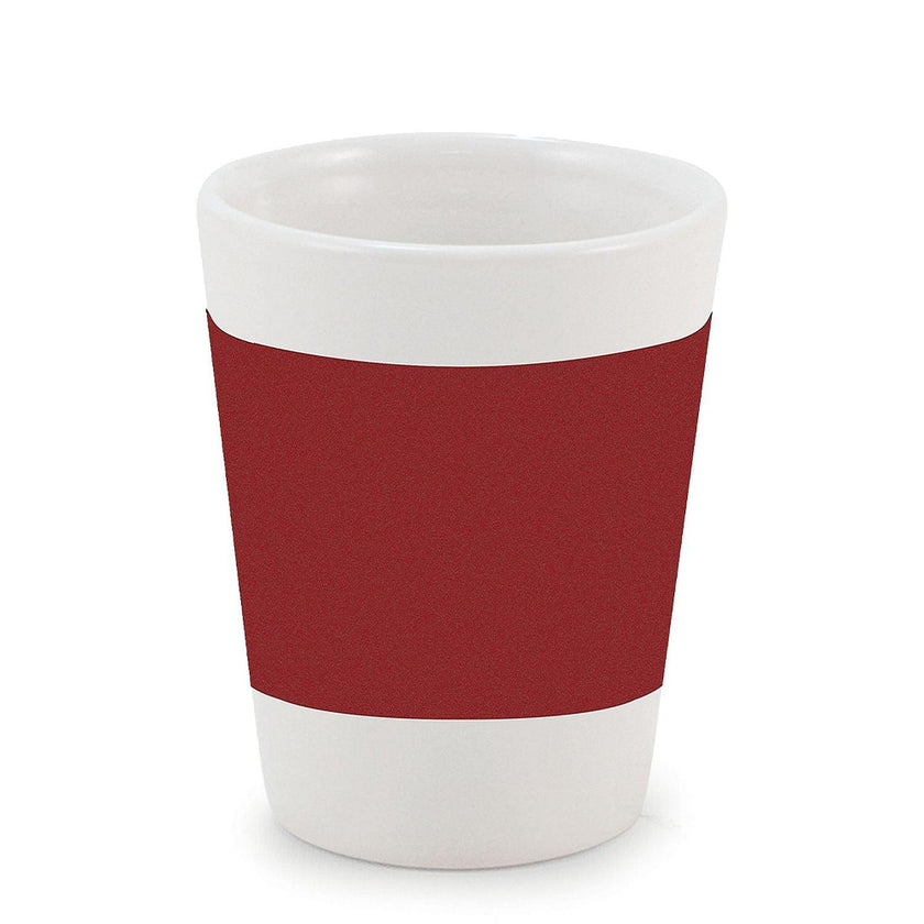 Tasse en porcelaine Velour - Red Band