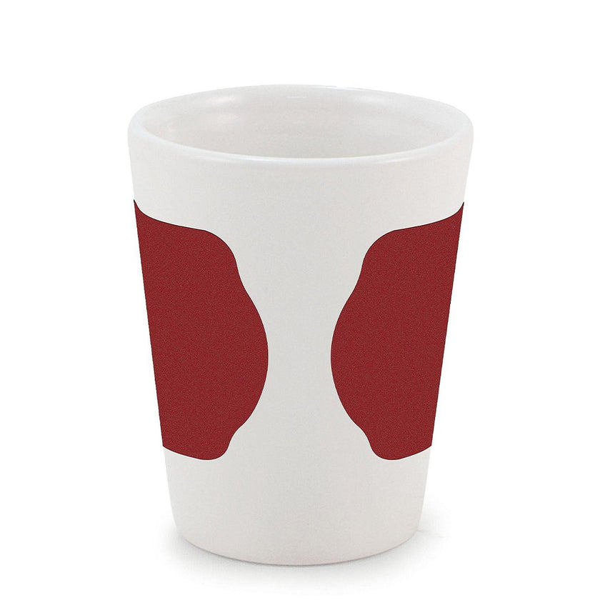 Tasse en porcelaine Velour - Red Band