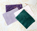 Velvet Make Up Cases - 4 colour options
