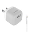 Ventev - 12W USB A Wall Charger - Lightning 33ft Cable