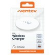 Ventev - Qi Wireless Charging Pad 10W LED-White