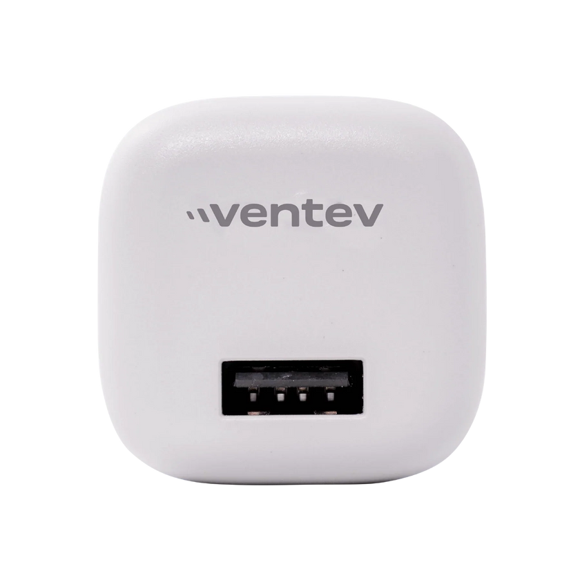 Ventev - Chargeur mural 1 port 12W 2.4 amp USB-A - Blanc