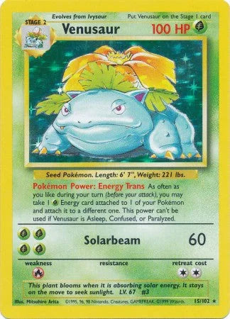 Venusaur - 15/102 - Holo Unlimited