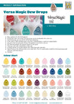 Tsukineko Versa Magic Dew Drops Chalk Ink Pad Midnight Black