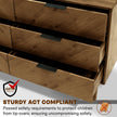 Veyron 6 Drawers Dresser