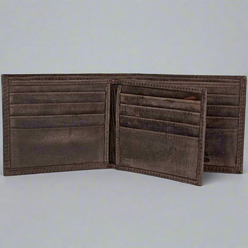 Viceroy Men's Bike Embossed Leather Wallet