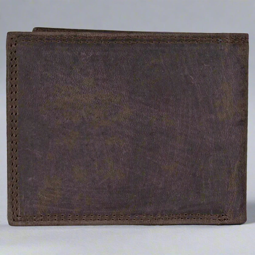 Viceroy Men's Bike Embossed Leather Wallet