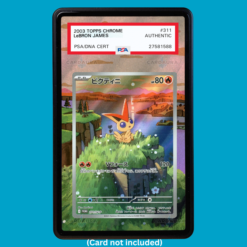 Victini 208 Black Bolt (Graded) Display Case