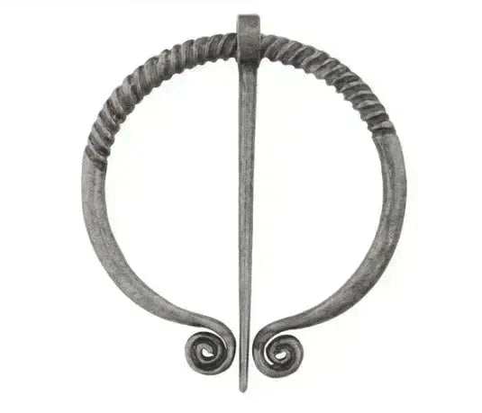Viking Cowboy Badge Belt Buckle Collar Brooch
