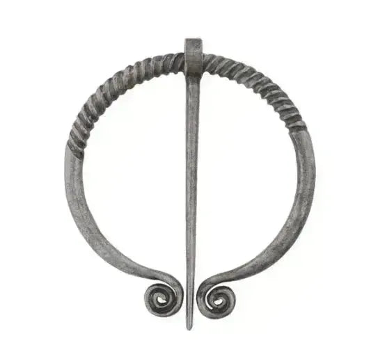 Viking Cowboy Badge Belt Buckle Collar Brooch