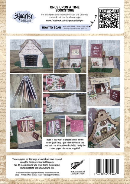 3Quarter Designs Lane Village - Once Upon A Time Book Shop