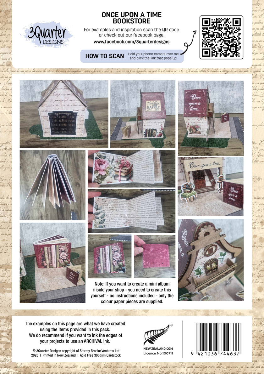 3Quarter Designs Lane Village - Once Upon A Time Book Shop