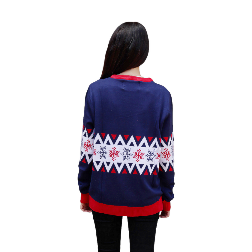Vintage Laughing Santa  Sweater