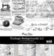 Vintage Backgrounds 1.0 12x12 Paper Collection 32361