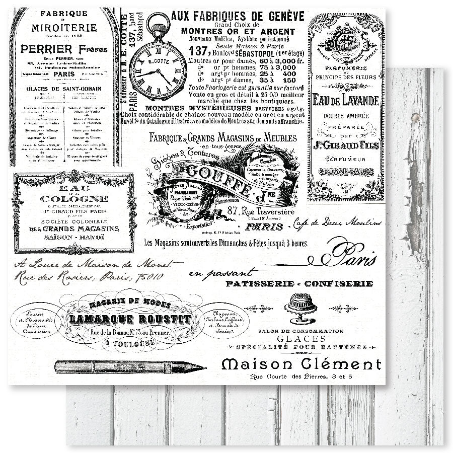 Vintage Backgrounds 1.0 6x6 Paper Collection 32382