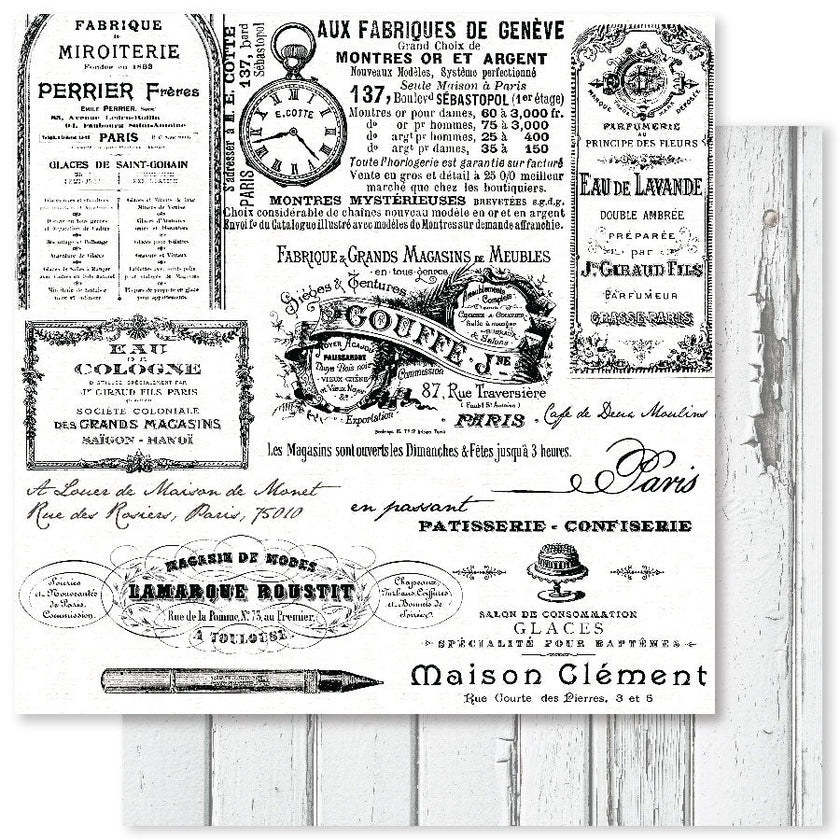 Vintage Backgrounds 1.0 6x6 Paper Collection 32382