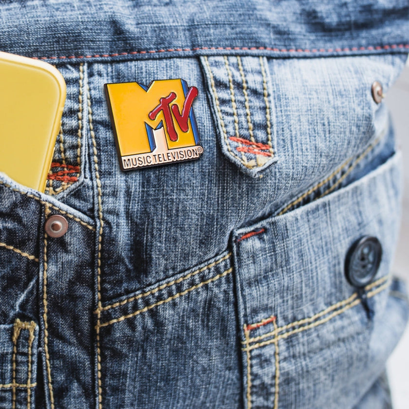 Vintage MTV Logo | Collectible Pin