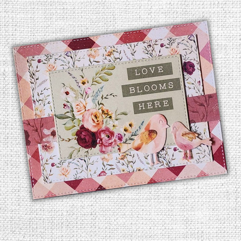 Vintage Rose Quick Cards Kit 33144