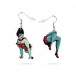 Vintage Zombie Girl Earrings
