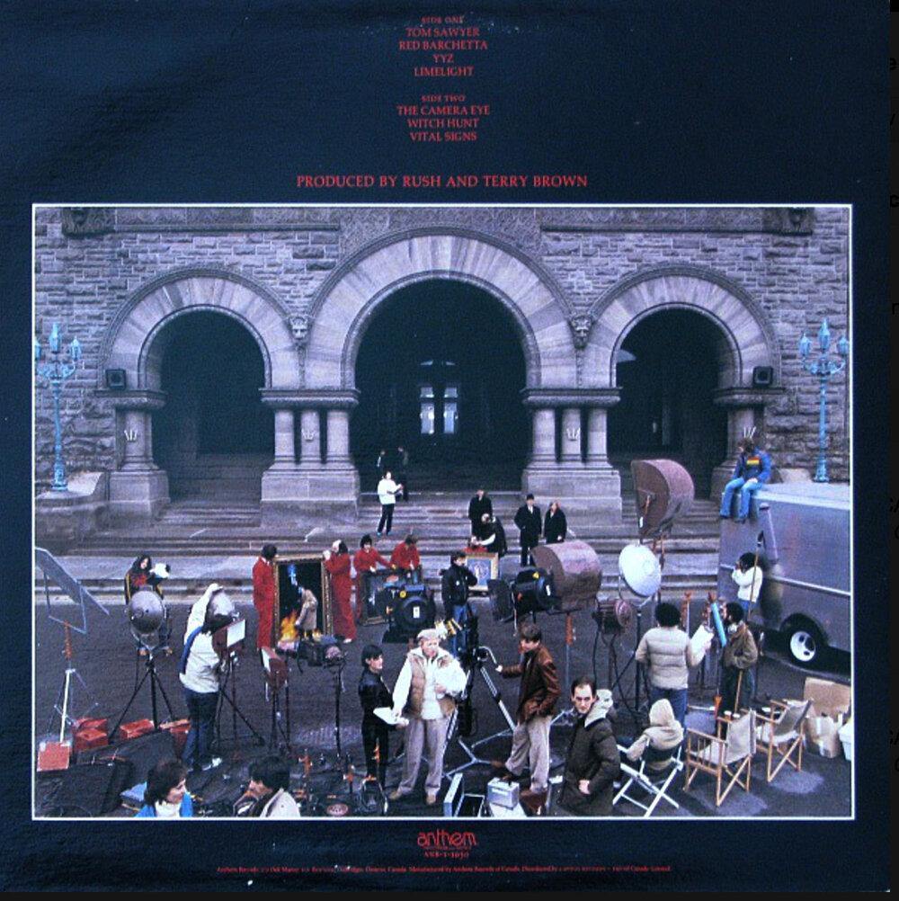 Rush ‎– Moving Pictures - 1981 Original Masterdisk Pressing