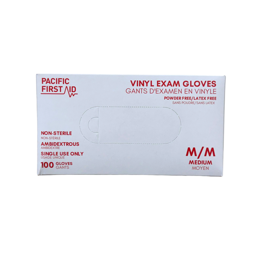 Pacific First Aid Pacific First Aid Vinyl Synthetic Exam Gloves – こんにちはマート | KON NICHIWA MART
