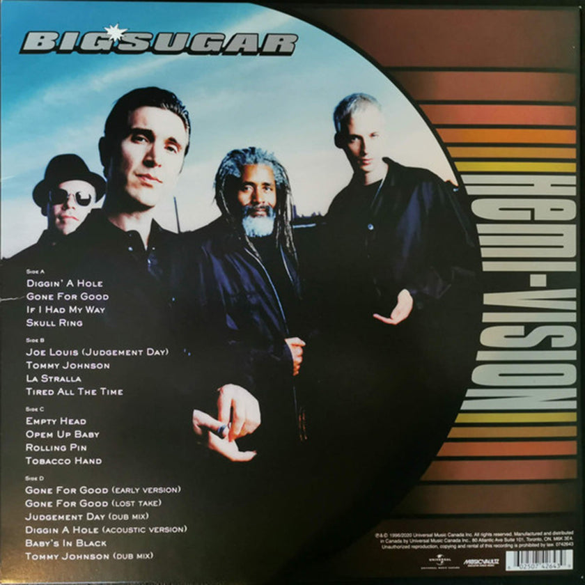 Big Sugar – Hemi-Vision - GREEN / ORANGE VINYL