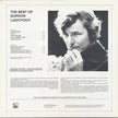 Gordon Lightfoot – The Best Of Gordon Lightfoot - 1980 Pressing
