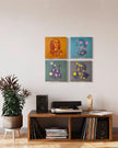 Double Vinyl Record Cover Display Wall Mount