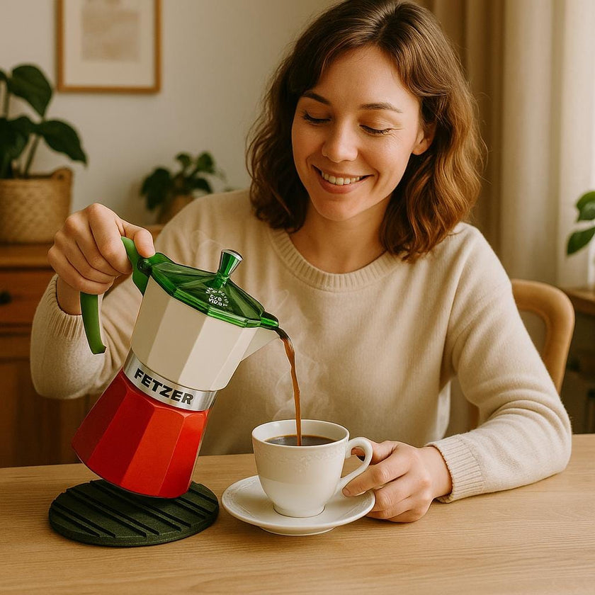 Viva Italia! Moka Pot Flies the Flag