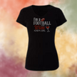 Wine and Football Kinda Girl Rhinestone Shirt – Game Day Sparkle Bling Tee | Blingdazzel